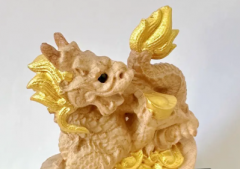桃木龙生肖